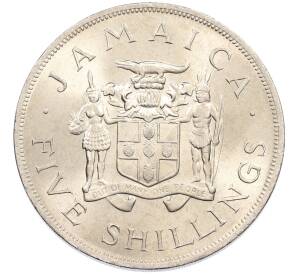 5 шиллингов 1966 года Ямайка «VIII Игры Содружества» — Фото №2