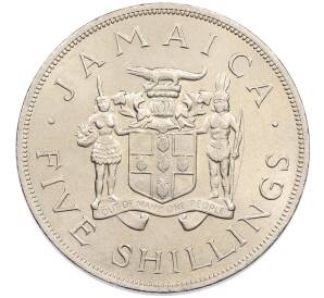 5 шиллингов 1966 года Ямайка «VIII Игры Содружества» — Фото №2