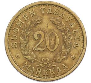 20 марок 1934 года Финляндия — Фото №2