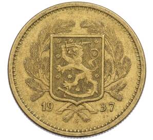 20 марок 1937 года Финляндия — Фото №1