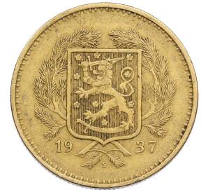 10 марок 1937 года Финляндия — Фото №1