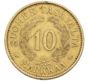 10 марок 1937 года Финляндия — Фото №2