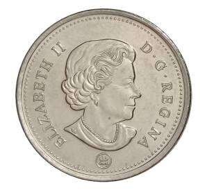 25 центов 2016 года Канада — Фото №2