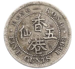 5 центов 1898 года Гонконг — Фото №1