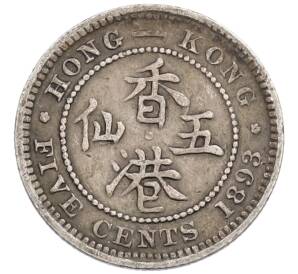5 центов 1893 года Гонконг — Фото №1