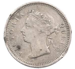5 центов 1900 года Гонконг — Фото №2
