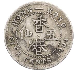5 центов 1901 года Гонконг — Фото №1