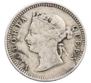 5 центов 1901 года Гонконг — Фото №2
