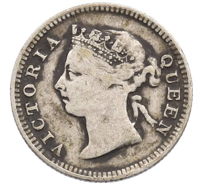 Монета 5 центов 1901 года Гонконг (Артикул: K4-0480) — Фото №2