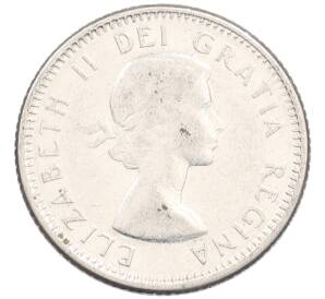 10 центов 1960 года Канада — Фото №2