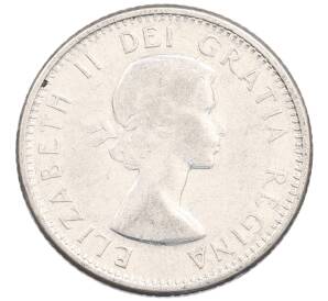 10 центов 1960 года Канада — Фото №2