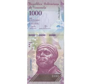 1000 боливар 2017 года Венесуэла — Фото №1