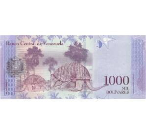1000 боливар 2017 года Венесуэла — Фото №2