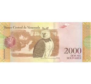 2000 боливар 2016 года Венесуэла — Фото №2