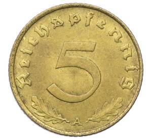 5 рейхспфеннигов 1938 года А Германия — Фото №2