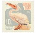 Почтовая марка 10 копеек 1964 года «100 лет Московскому зоопарку — Пеликан» (Артикул: P1-2107) — Фото №1