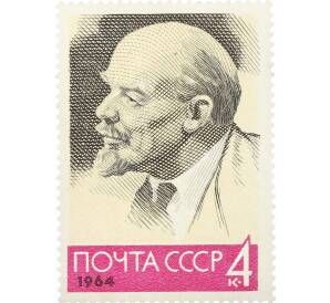 Почтовая марка 4 копейки 1964 года «94 года со дня рождения Ленина» — Фото №1