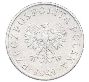 1 грош 1949 года Польша — Фото №1