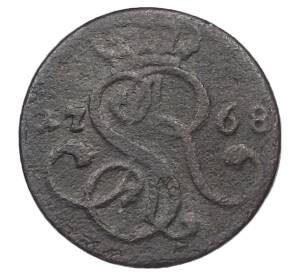 Грош коронный 1768 года Польша — Фото №1
