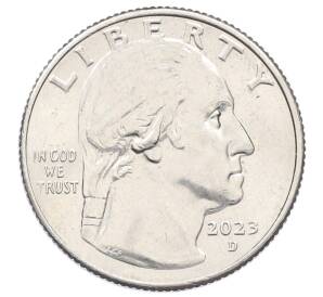 1/4 доллара (25 центов) 2023 года D США «Американские женщины — Джовита Идар» — Фото №2