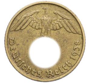 5 рейхспфеннигов 1938 года D Германия — Фото №1