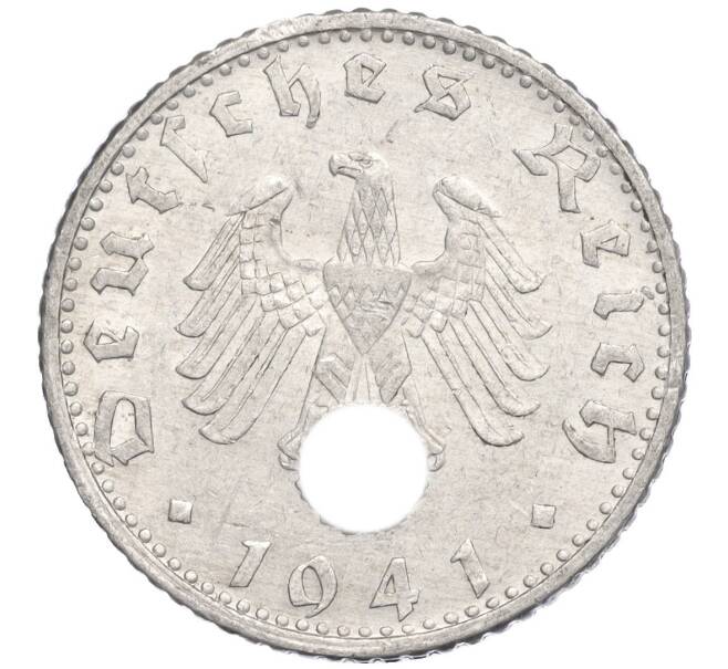 Монета 50 рейхспфеннигов 1941 года G Германия (Артикул: K11-111555) — Фото №1