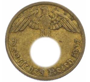 10 рейхспфеннигов 1937 года G Германия — Фото №1