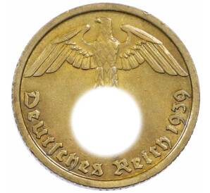 10 рейхспфеннигов 1939 года D Германия — Фото №1