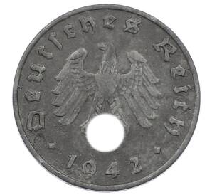 1 рейхспфенниг 1942 года F Германия — Фото №1