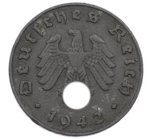 1 рейхспфенниг 1942 года B Германия — Фото №1