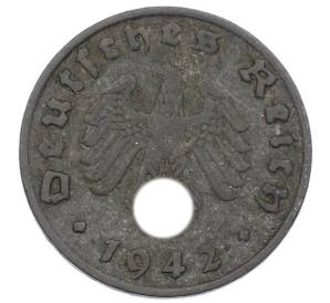 1 рейхспфенниг 1942 года E Германия — Фото №1