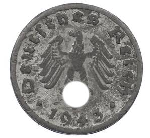 1 рейхспфенниг 1943 года D Германия — Фото №1