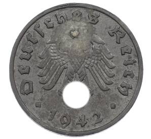 1 рейхспфенниг 1942 года E Германия — Фото №1