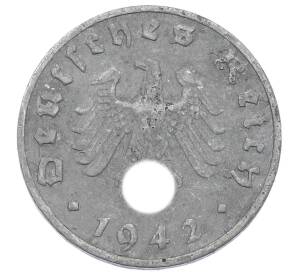 1 рейхспфенниг 1942 года E Германия — Фото №1