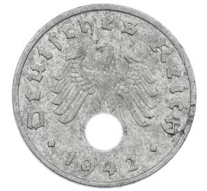 1 рейхспфенниг 1942 года A Германия — Фото №1