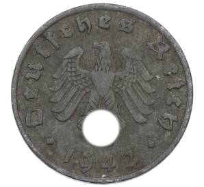 1 рейхспфенниг 1942 года G Германия — Фото №1