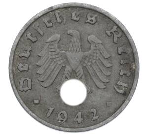 1 рейхспфенниг 1942 года E Германия — Фото №1