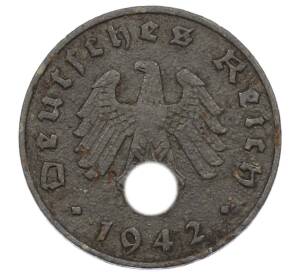 1 рейхспфенниг 1942 года B Германия — Фото №1