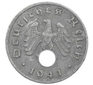 1 рейхспфенниг 1941 года A Германия — Фото №1
