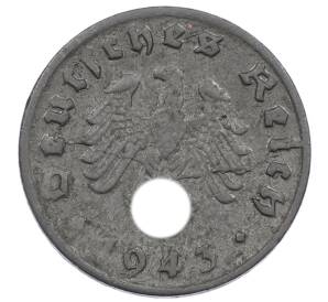 1 рейхспфенниг 1943 года D Германия — Фото №1