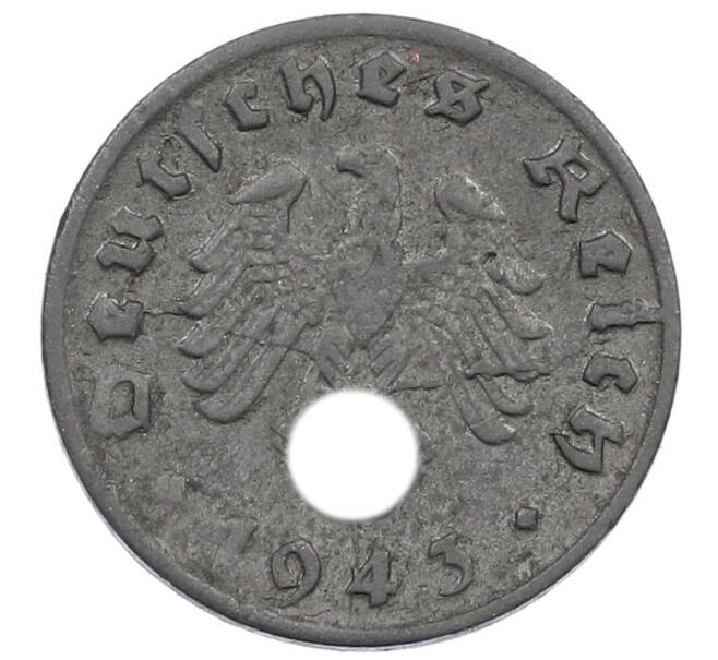 Монета 1 рейхспфенниг 1943 года D Германия (Артикул: M2-87485) — Фото №1