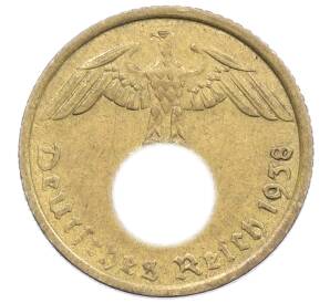 5 рейхспфеннигов 1938 года G Германия — Фото №1