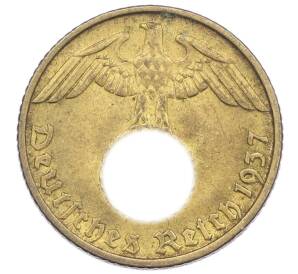 5 рейхспфеннигов 1937 года D Германия — Фото №1