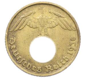 5 рейхспфеннигов 1938 года D Германия — Фото №1