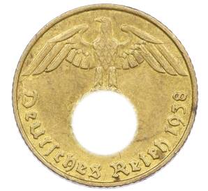 5 рейхспфеннигов 1938 года F Германия — Фото №1