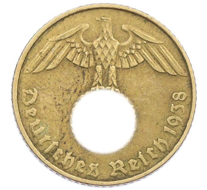 Монета 5 рейхспфеннигов 1938 года E Германия (Артикул: M2-85140) — Фото №1