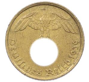 5 рейхспфеннигов 1939 года G Германия — Фото №1