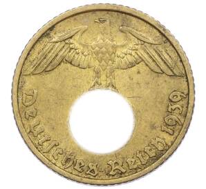 5 рейхспфеннигов 1939 года F Германия — Фото №1