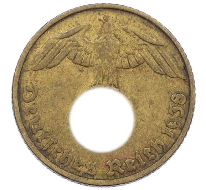 Монета 5 рейхспфеннигов 1938 года D Германия (Артикул: M2-85124) — Фото №1