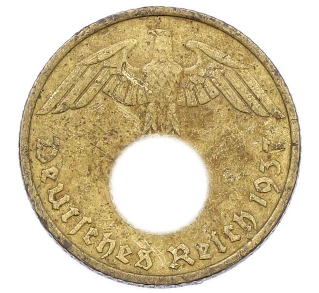 Монета 5 рейхспфеннигов 1937 года A Германия (Артикул: M2-85125) — Фото №1